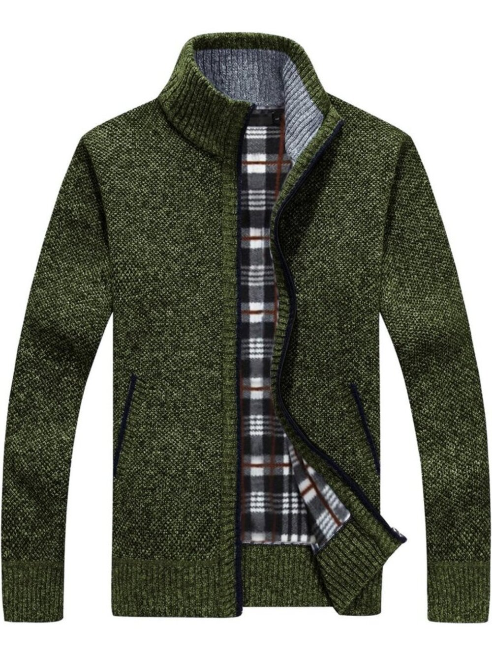 Slim Fit Button Front Cardigan Sweater for Men - Stylish & Cozy Knitwear
